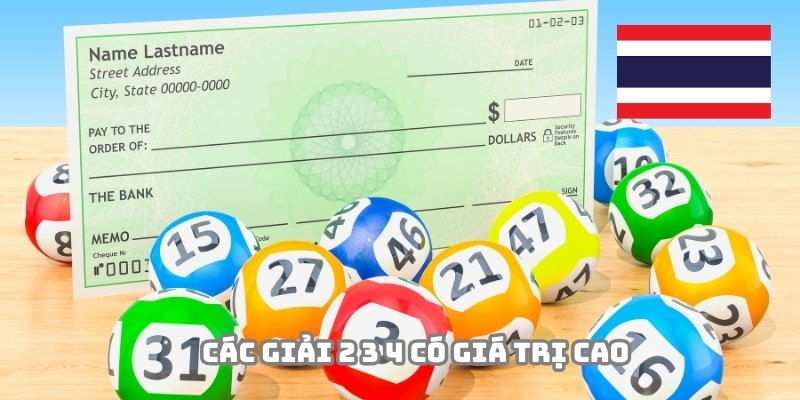 Ngoài ra các giải 2 3 4 cũng mang lại nhiều giá trị thiết thực